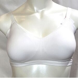 LARGE Warner's RM3911 Easy Does It Wirefree Wire Free Contour Bra White